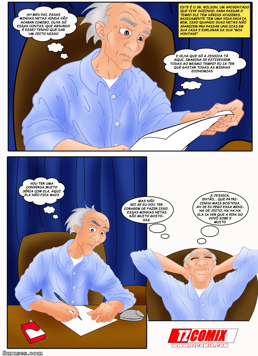 HQPorno.com.br - TZComiX.com Comics - O Velho Tarado - Página 2