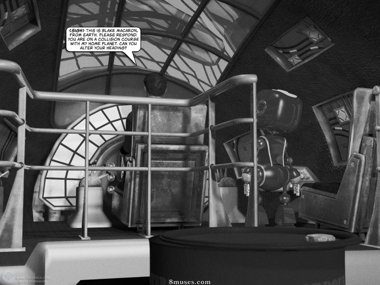Blake Macaron - Piégé dans la dimension Z - Chapitre 2 - Page 5