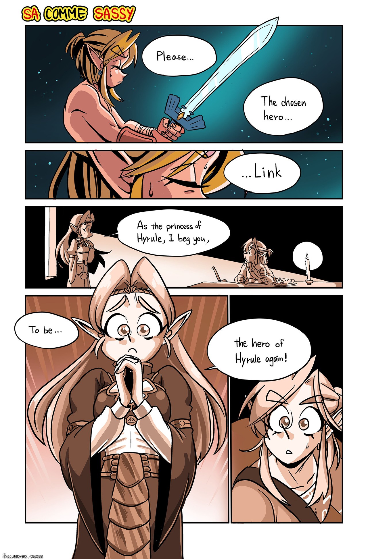 Super Mario Brothers - The Hero of Hyrule - Page 2