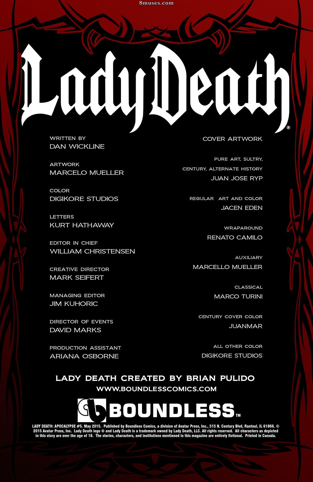 Lady Morte - Apocalipse - Edição 5 - Página 2