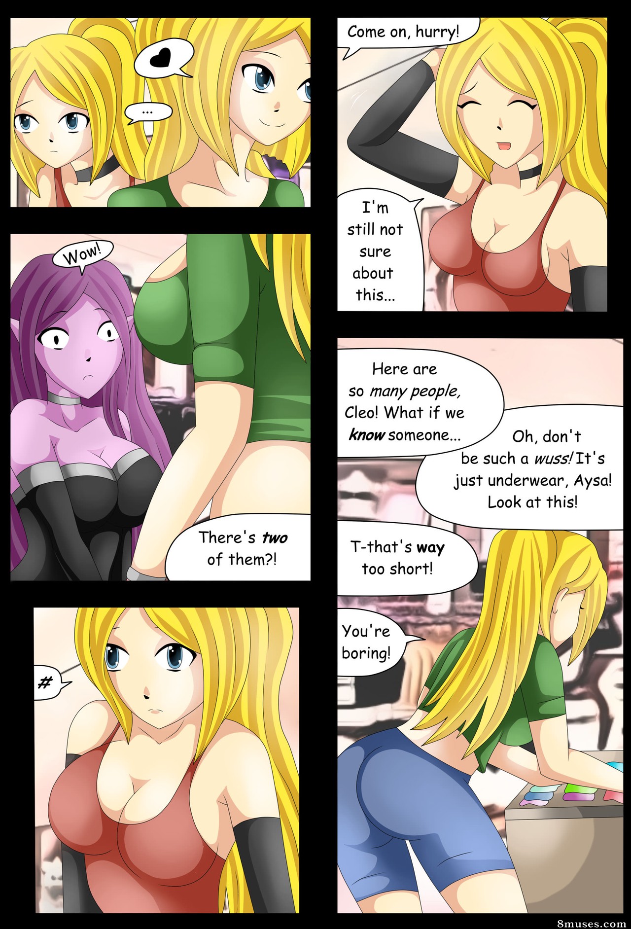 Shadako26 Comics - The Panty Thief - Page 2