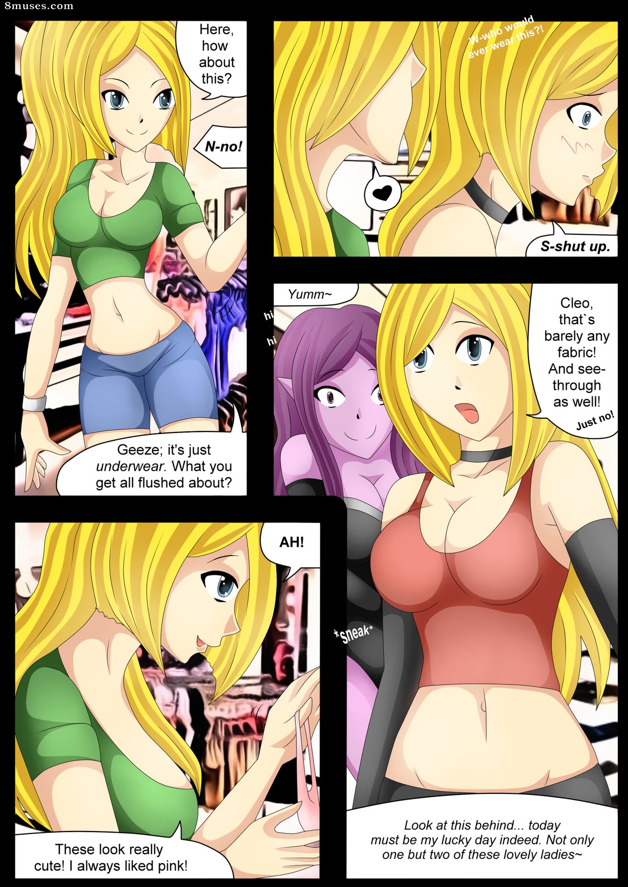 Shadako26 Comics - The Panty Thief - Page 3