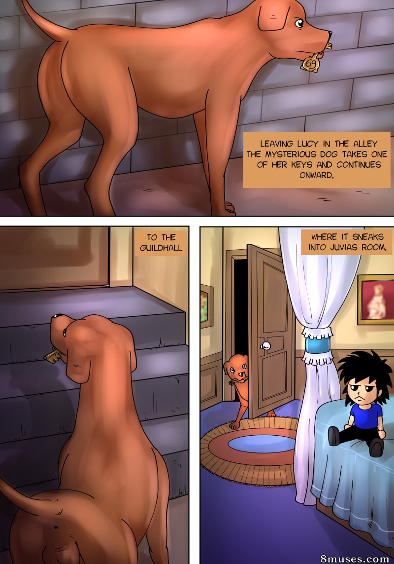 UberMonkey Comics - Fairy Tail Encounter Juvia and Dogs - Page 1