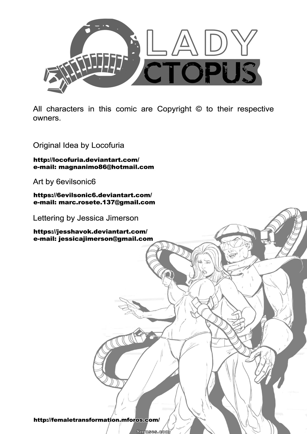 Locofuria Comics - Lady Octopus - Page 3