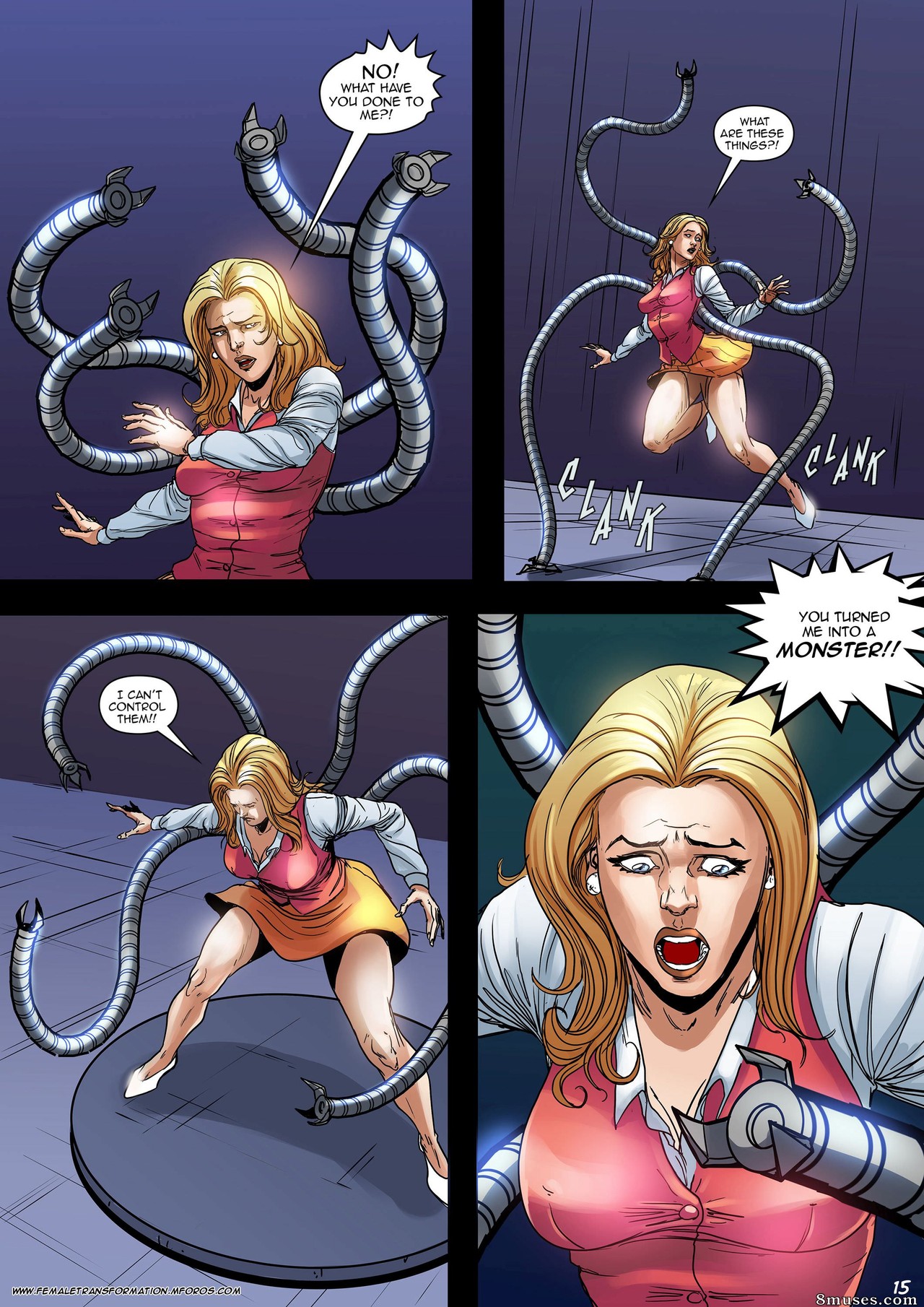Locofuria Comics - Lady Pulpo - Página 18