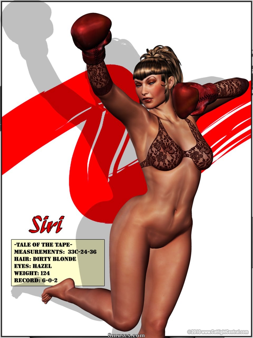 Catfight Central - Foxy Boxing - Siri vs. Kilee - Page 2