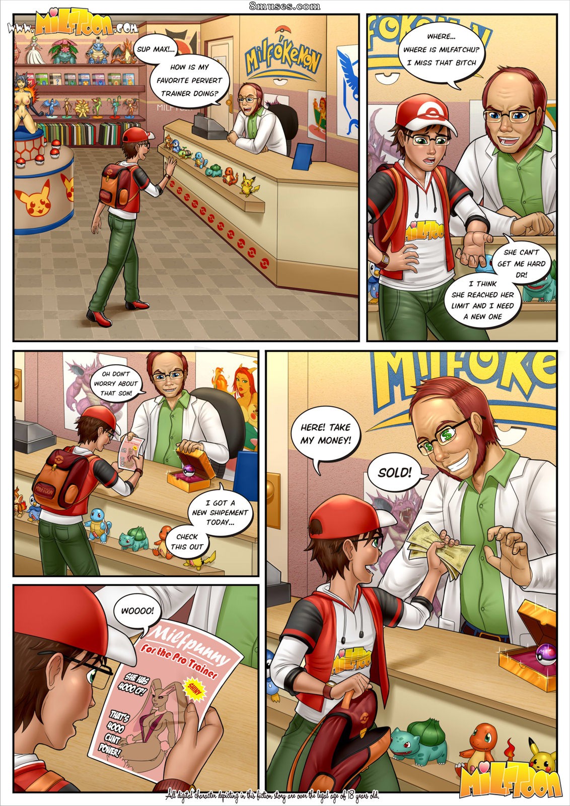 Milfpokemon Pre Go - Issue 1 - Page 5