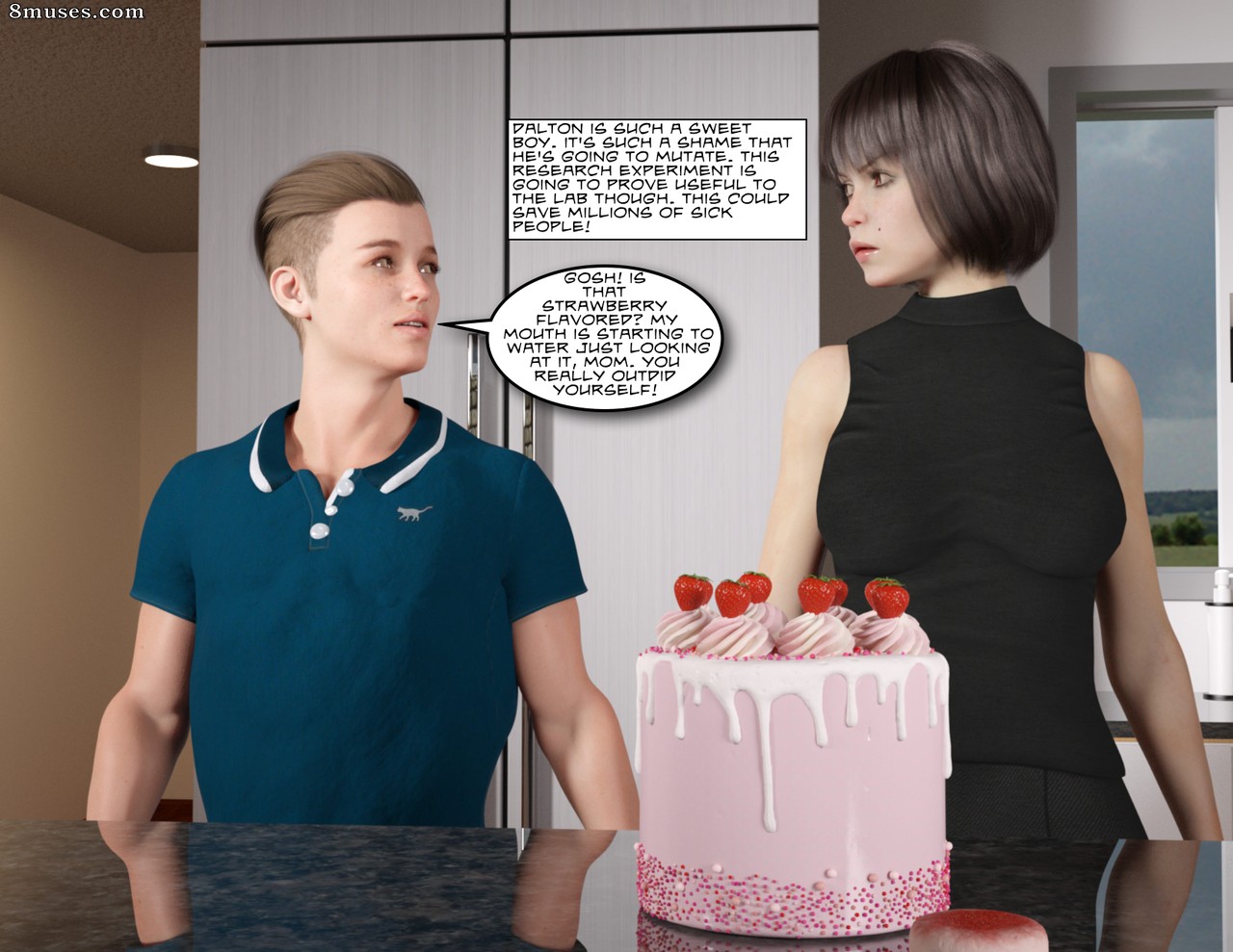 LovelyTGCaptions - Birthday Wish - Page 8