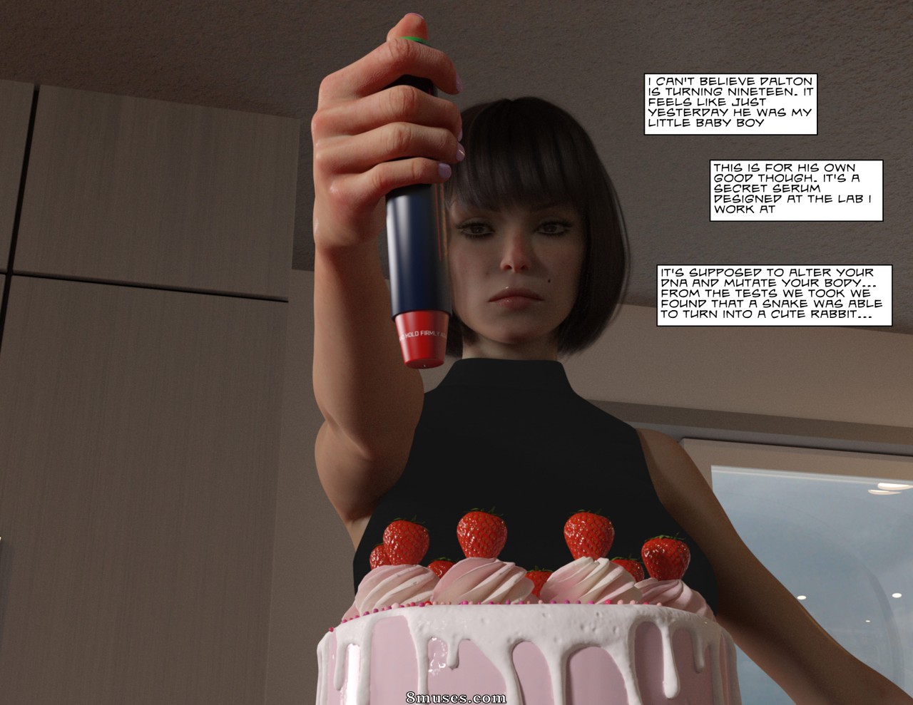 LovelyTGCaptions - Deseo de cumpleaños - Página 2