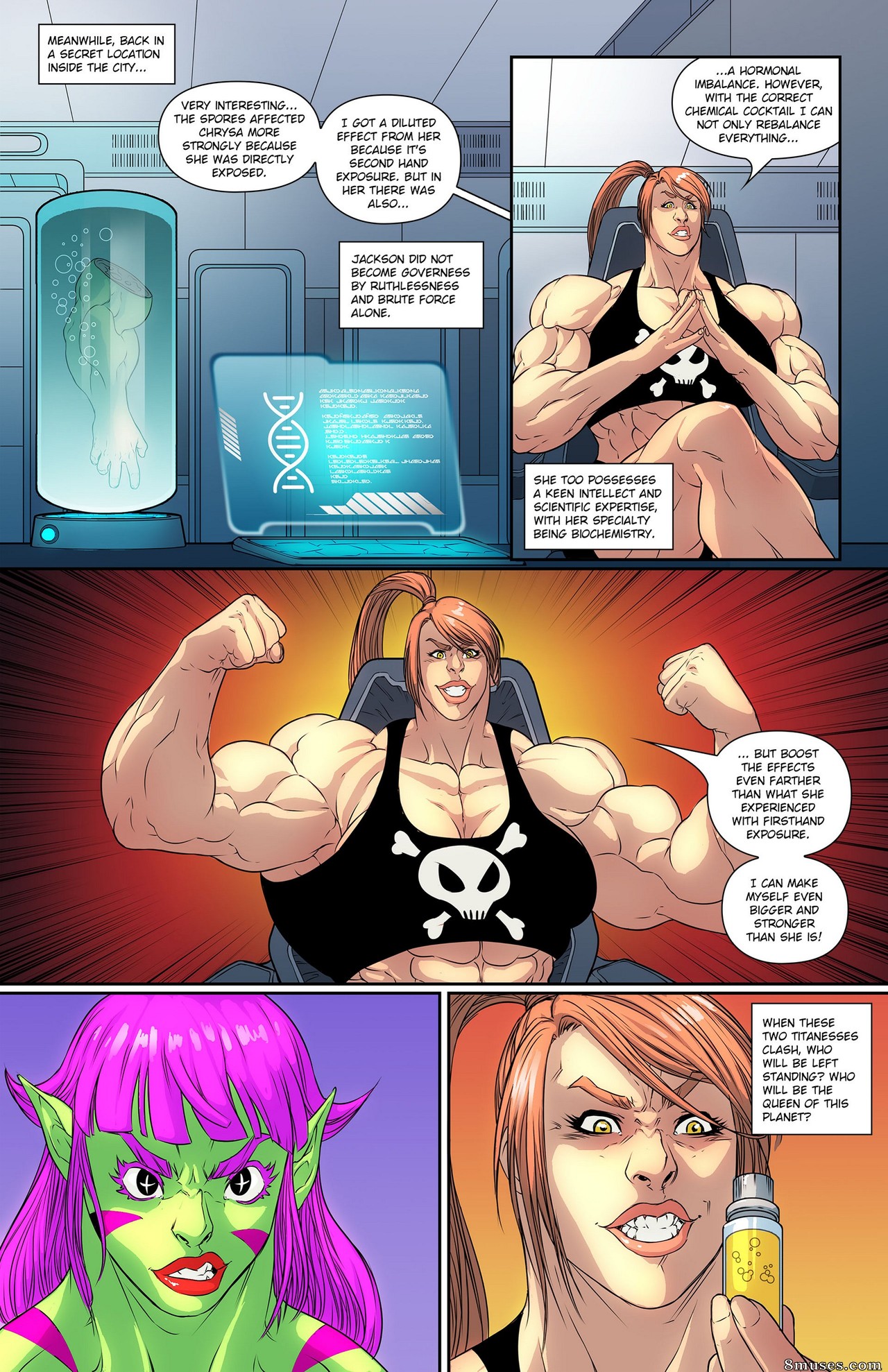 Cosmo Queen Chrysa - Issue 3 - Page 12