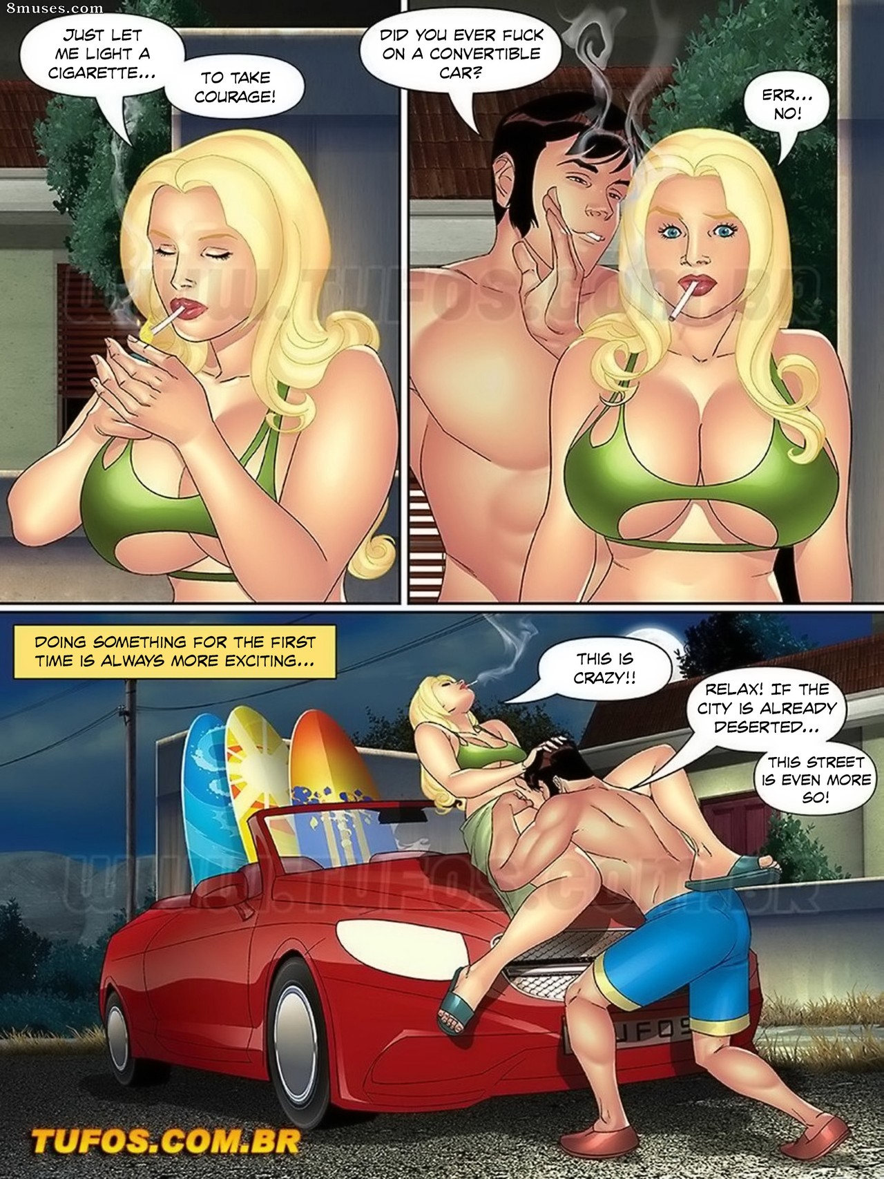 Tia, primas e cia - English - Issue 30 - Gang bang to Mrs. Elisa - Page 9