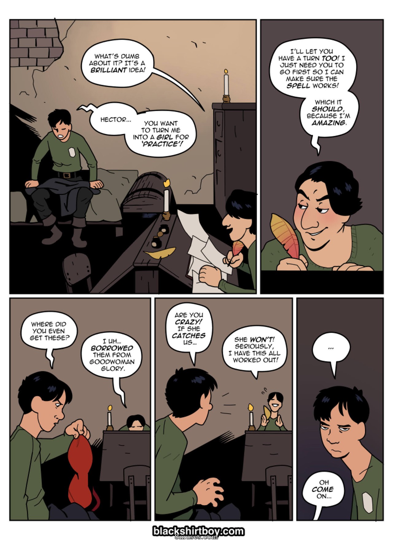 Série Além - A faculdade de magia - Página 4