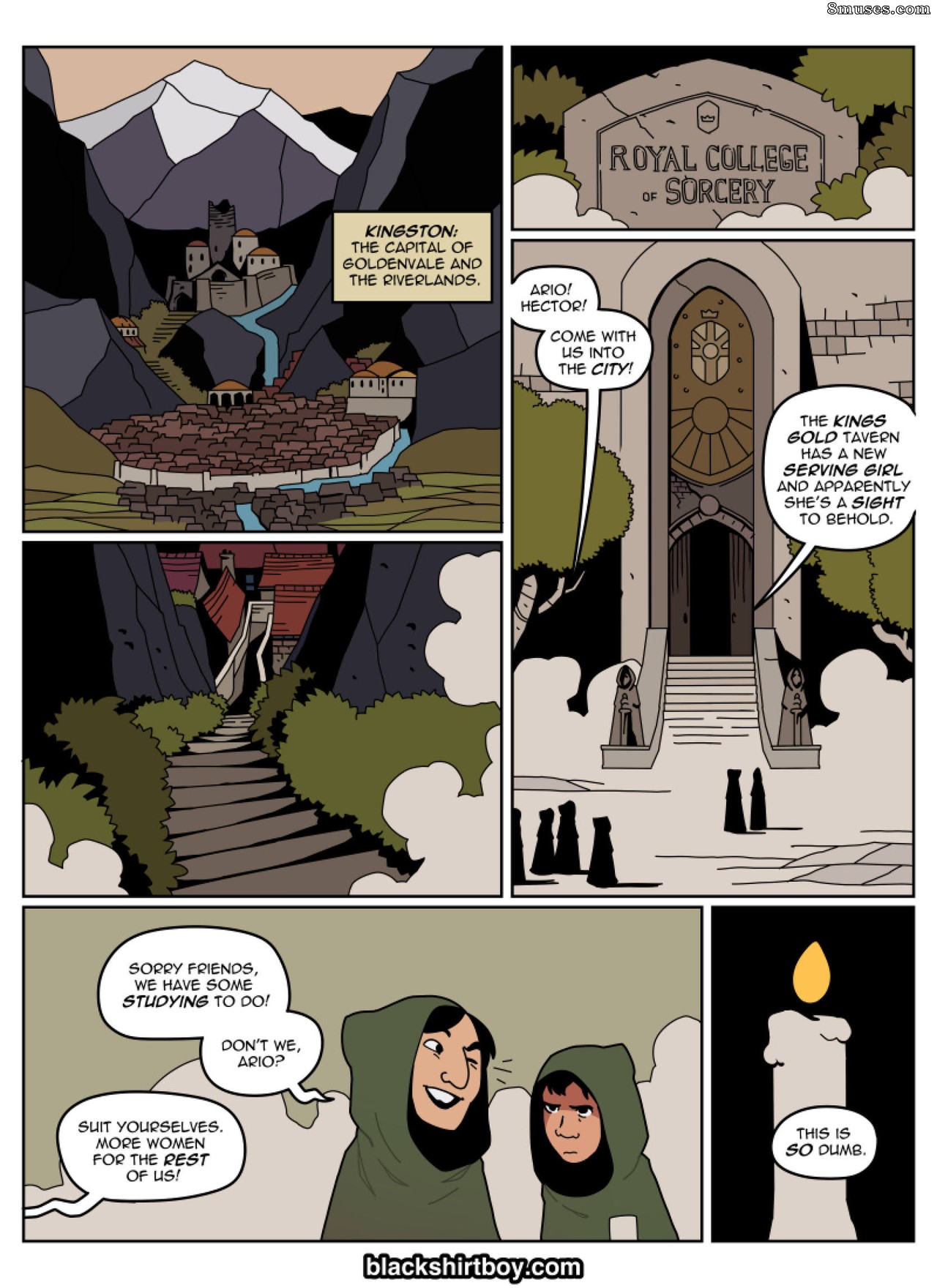 Série Au-delà - Le collège de sorcellerie - Page 3
