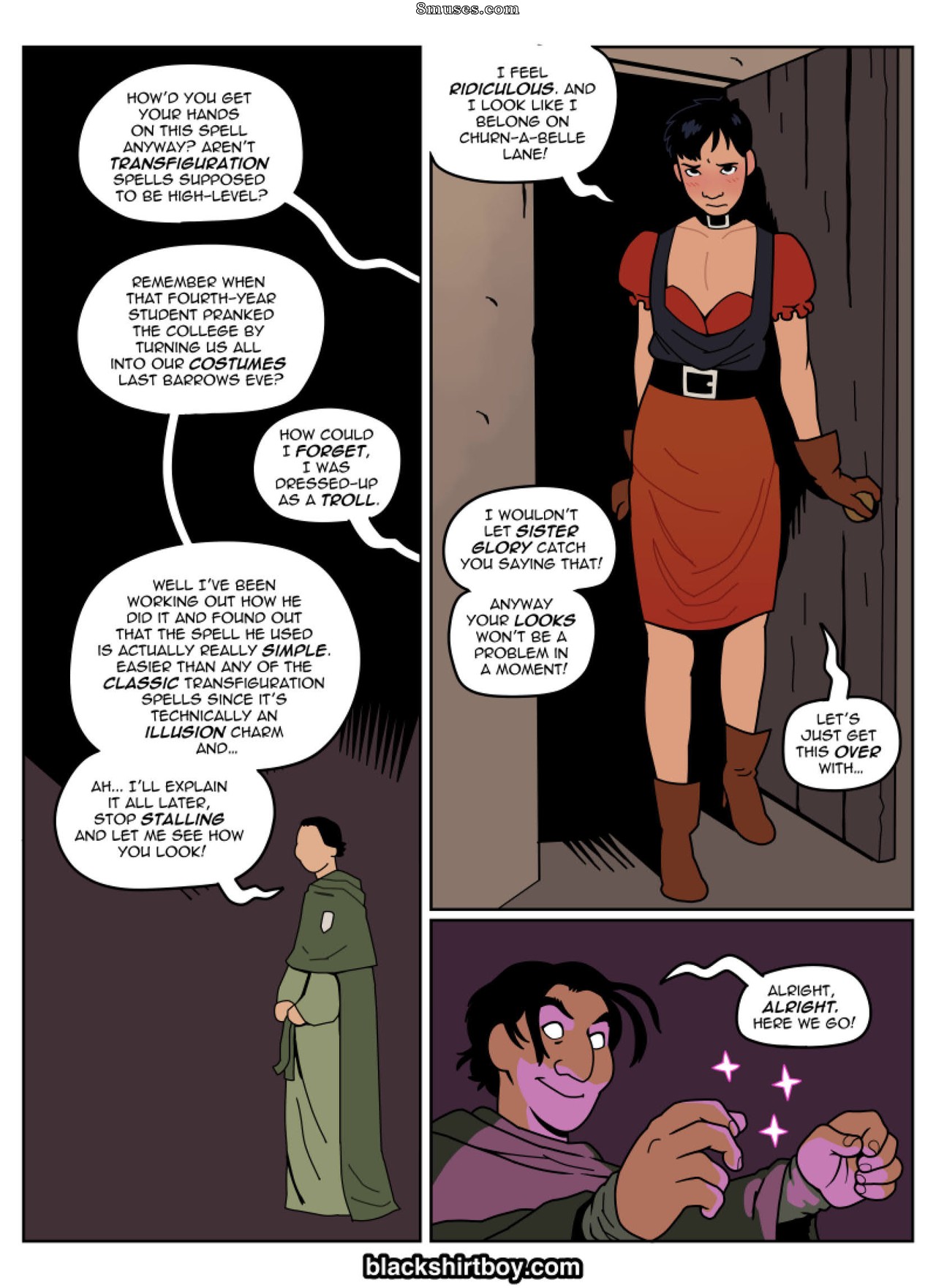Série Au-delà - Le collège de sorcellerie - Page 6