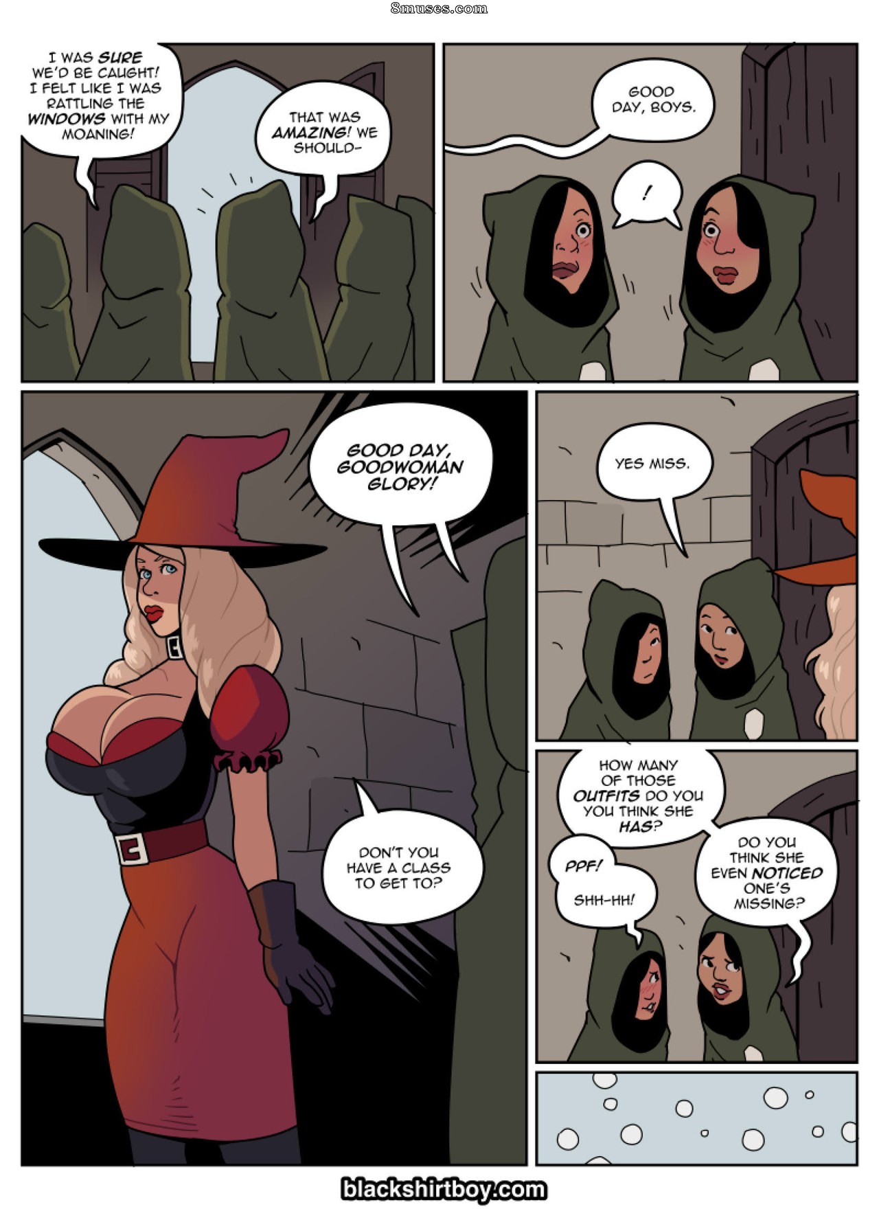 Série Au-delà - Le collège de sorcellerie - Page 19