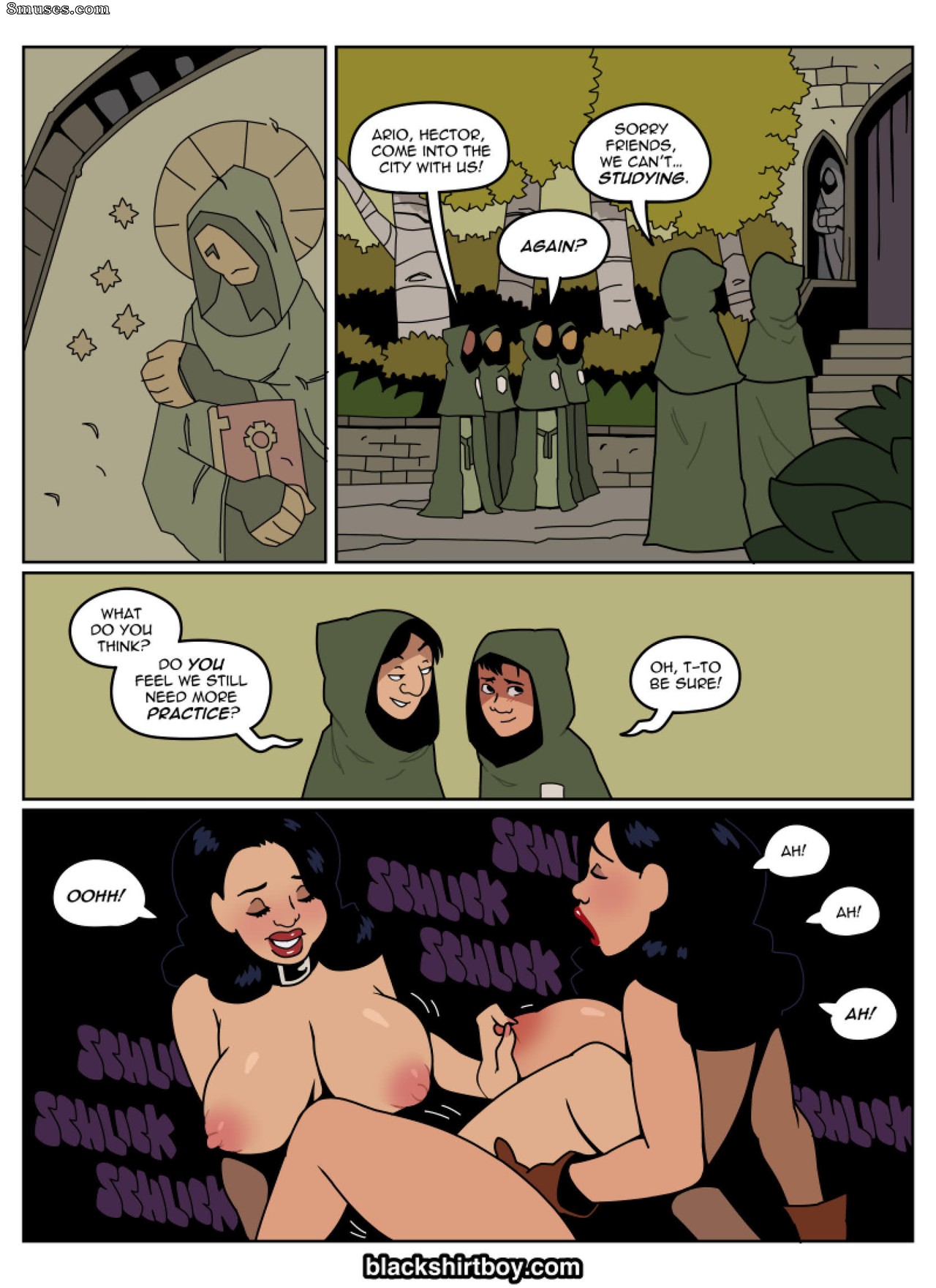Série Au-delà - Le collège de sorcellerie - Page 17