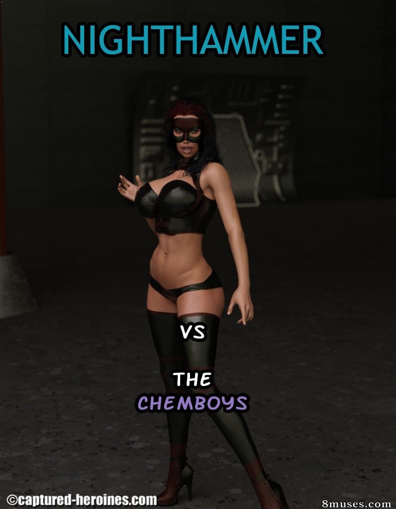 Captured-Heroines Comics - Nighthammer vs The Chemboys - Página 1