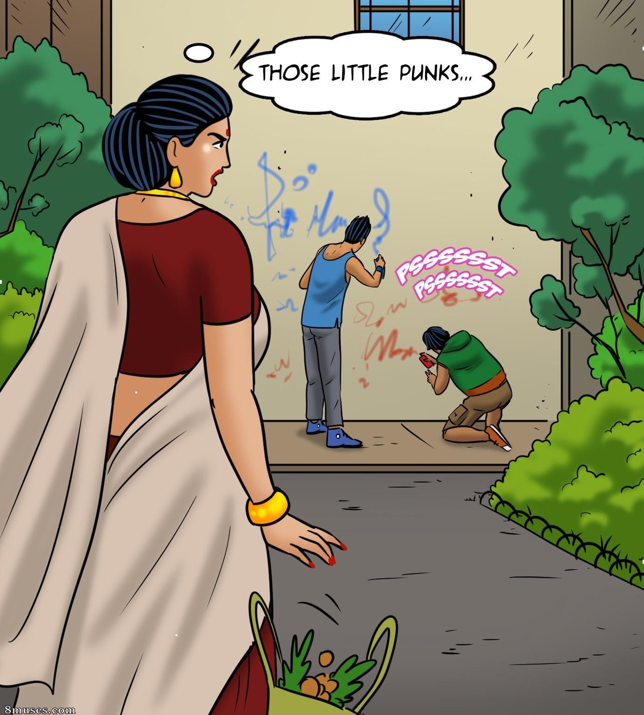 Velamma - Issue 115 - Sacked by Vandals - Page 28