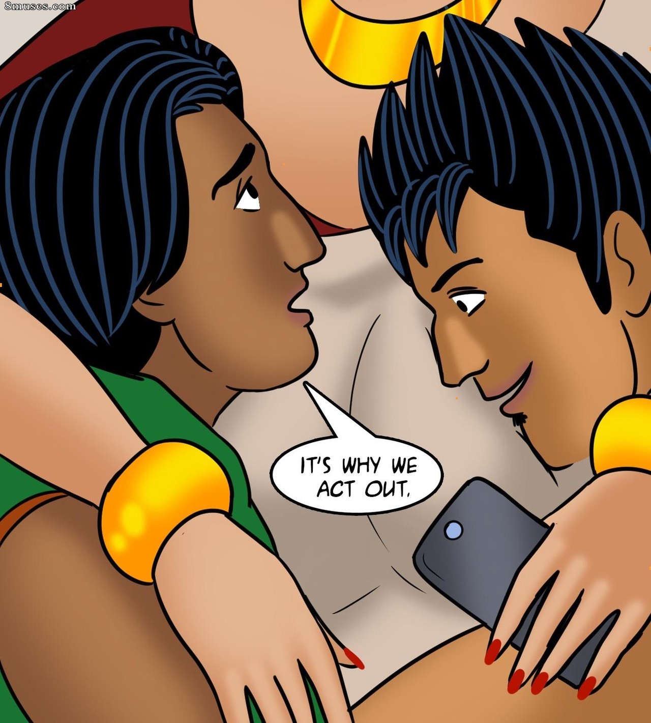Velamma - Issue 115 - Sacked by Vandals - Page 46