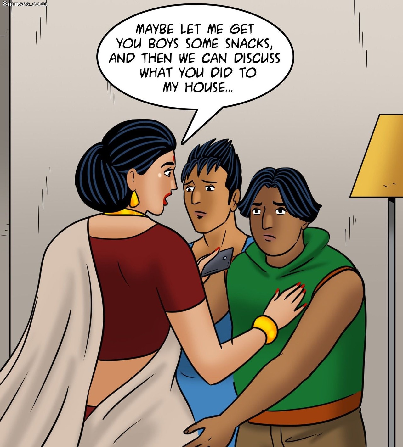Velamma - Issue 115 - Sacked by Vandals - Page 47