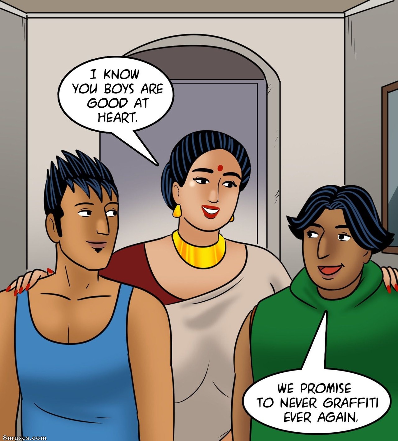 Velamma - Issue 115 - Sacked by Vandals - Page 140