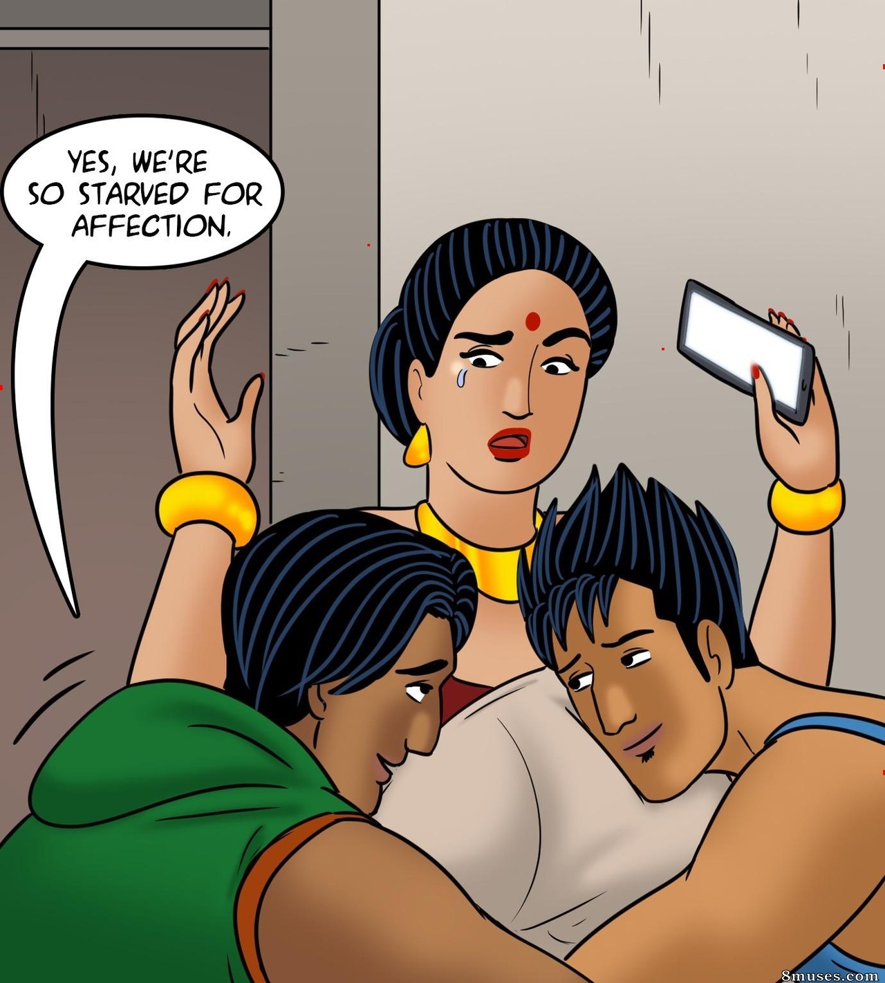 Velamma - Issue 115 - Sacked by Vandals - Page 44