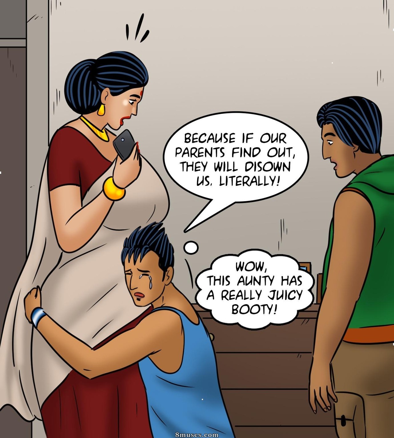 Velamma - Issue 115 - Sacked by Vandals - Page 36