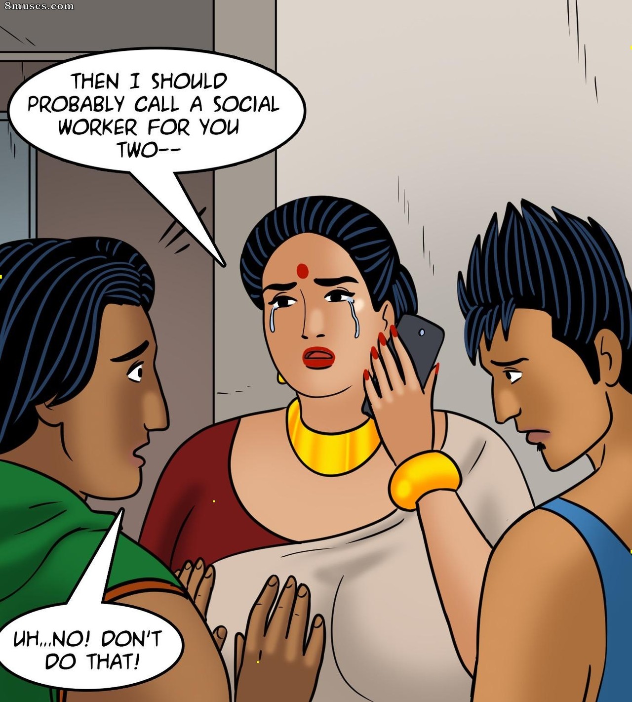 Velamma - Issue 115 - Sacked by Vandals - Page 42