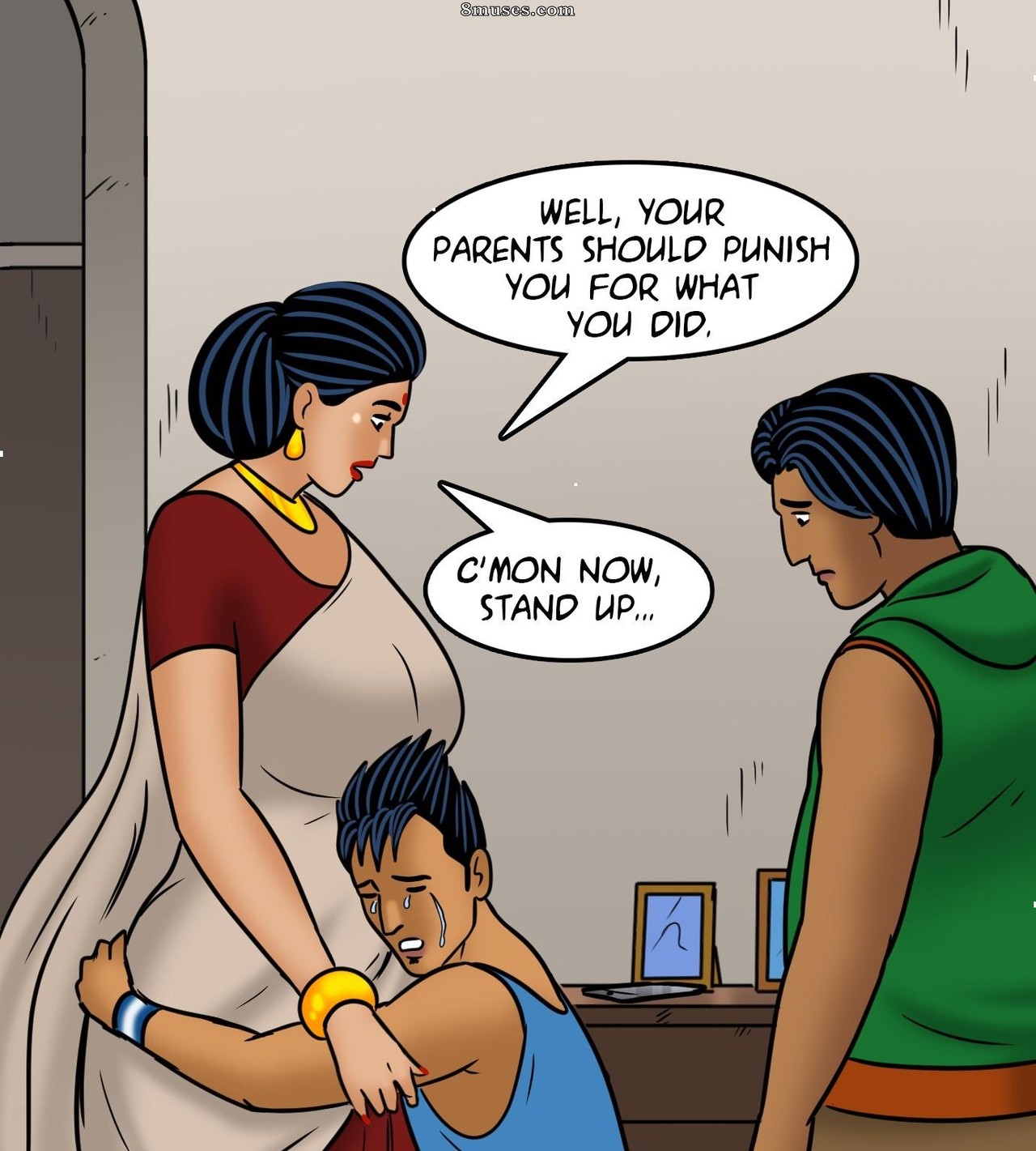 Velamma - Issue 115 - Sacked by Vandals - Page 38