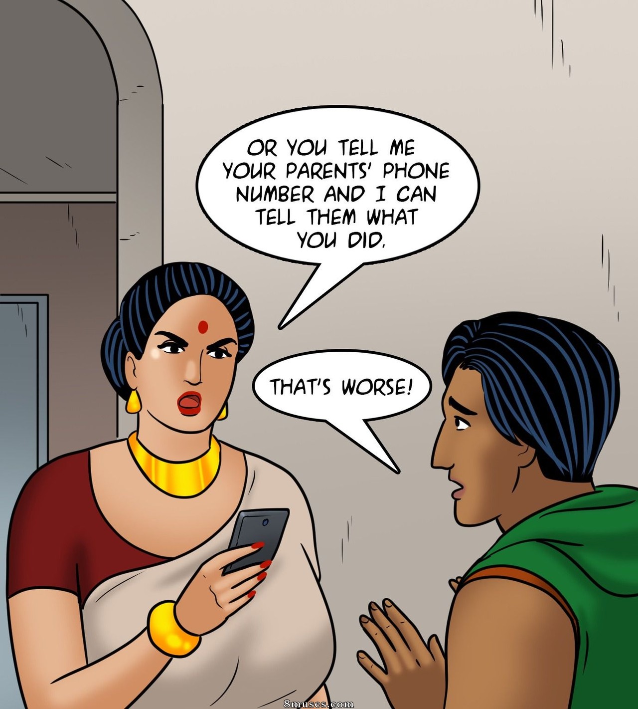 Velamma - Issue 115 - Sacked by Vandals - Page 33