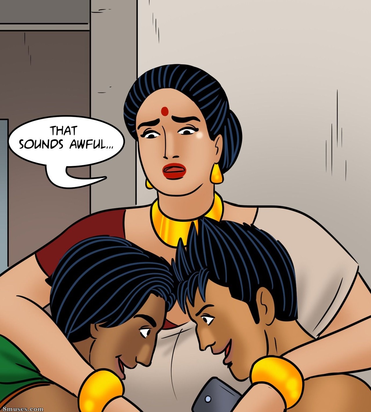 Velamma - Issue 115 - Sacked by Vandals - Page 45