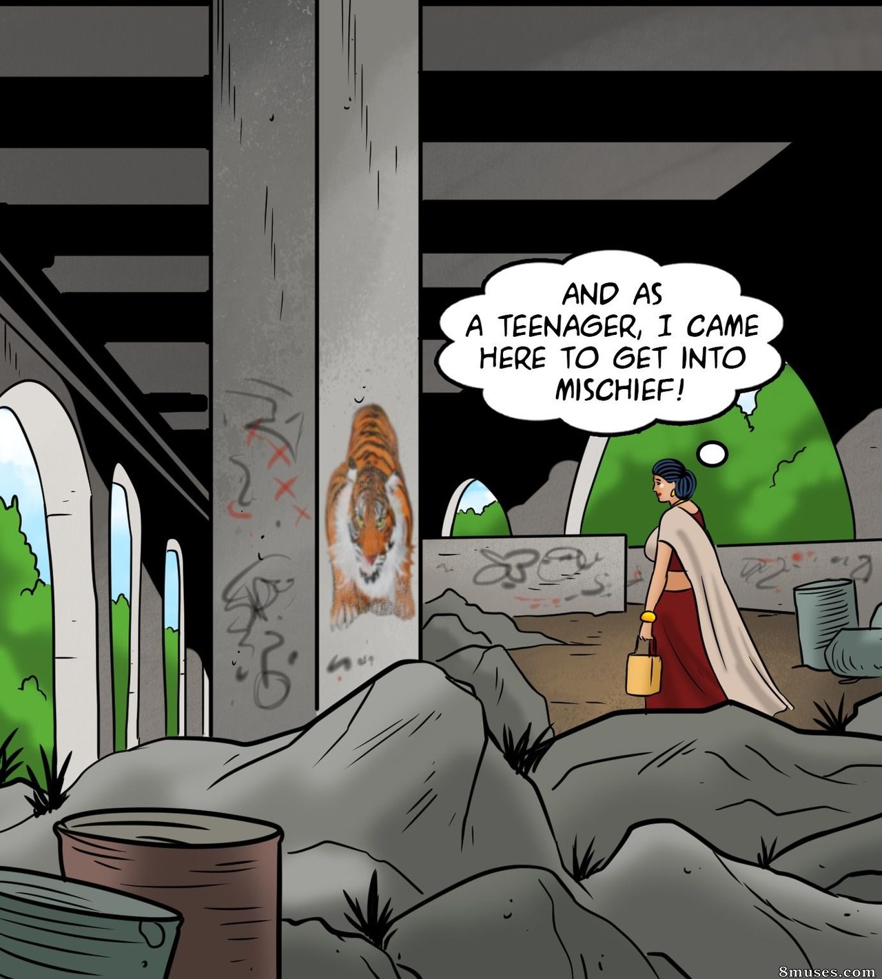 Velamma - Issue 115 - Sacked by Vandals - Page 5