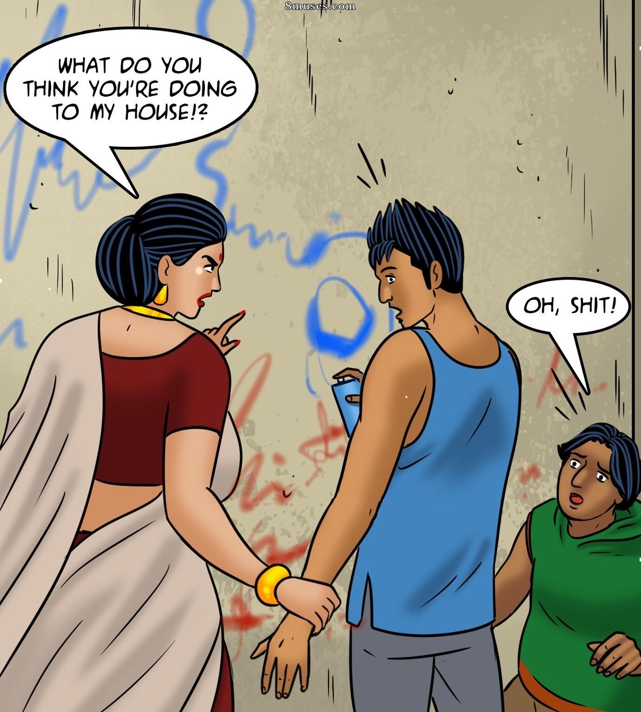 Velamma - Issue 115 - Sacked by Vandals - Page 30