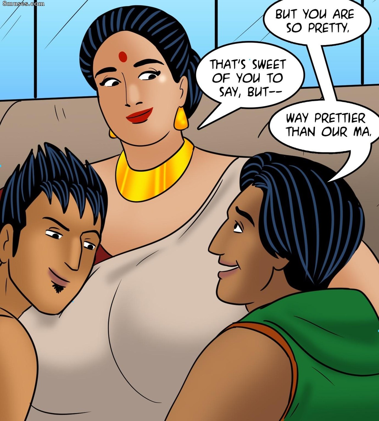 Velamma - Issue 115 - Sacked by Vandals - Page 54