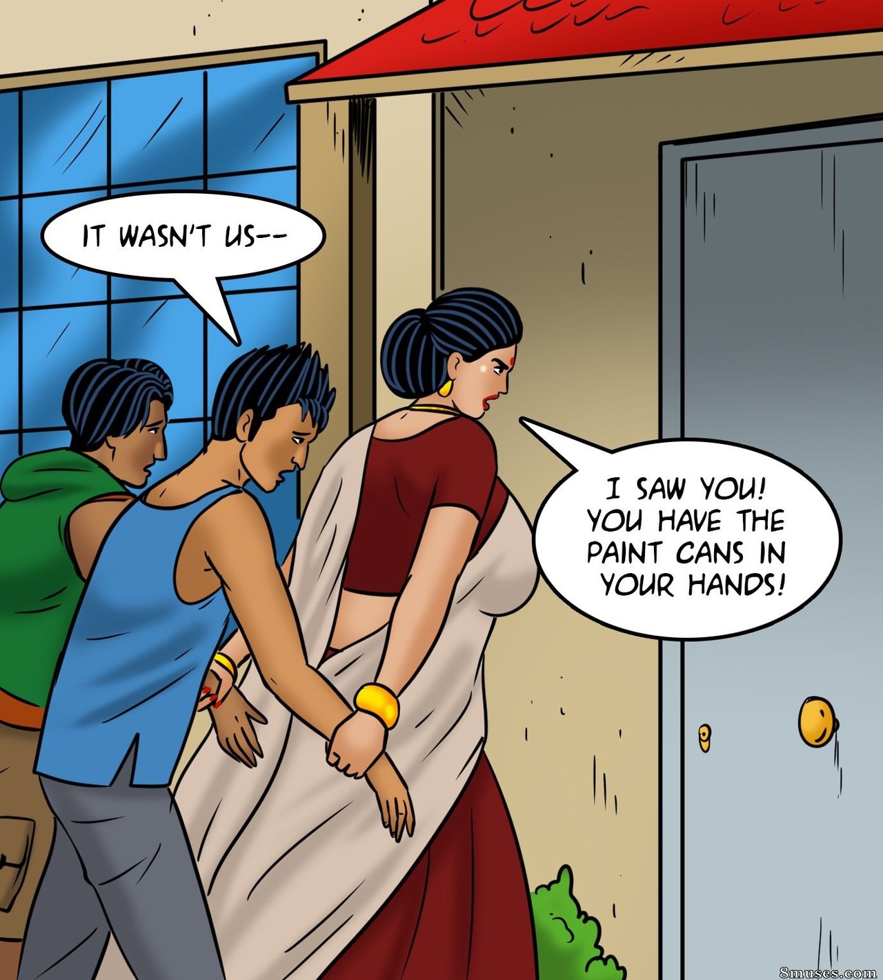 Velamma - Issue 115 - Sacked by Vandals - Page 31