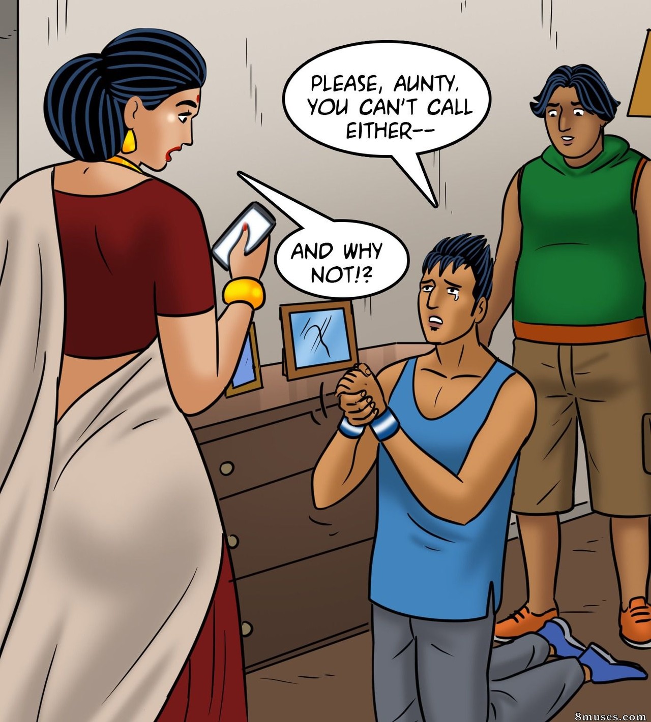 Velamma - Issue 115 - Sacked by Vandals - Page 35