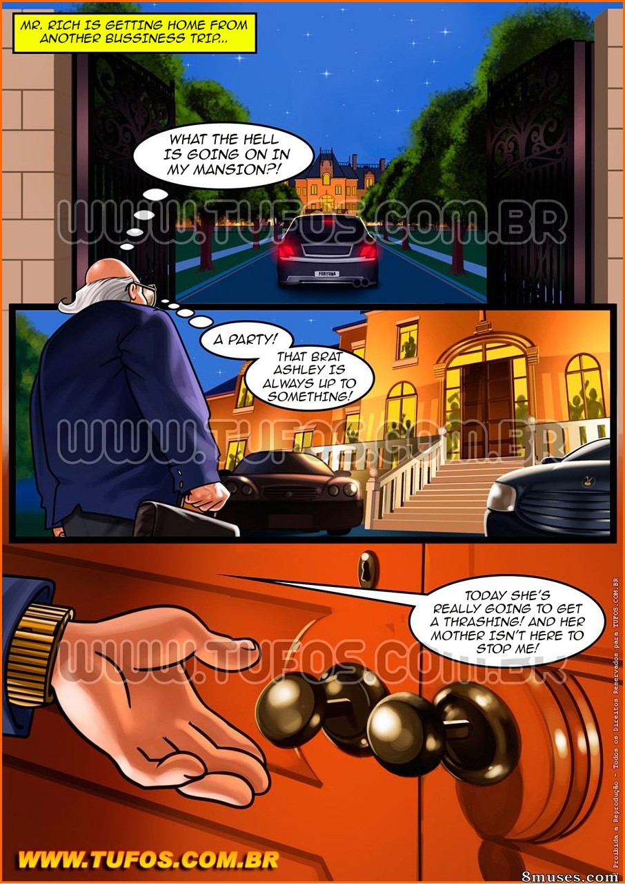 Richesse familiale - Anglais - Numéro 2 - Fête déchaînée au manoir - Page 2