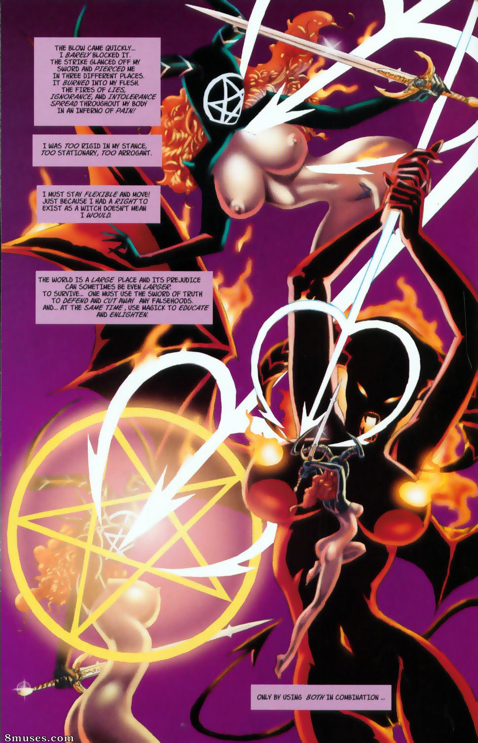 BroadSword Comics - Tarot - La sorcière de la rose noire 018 - Page 9