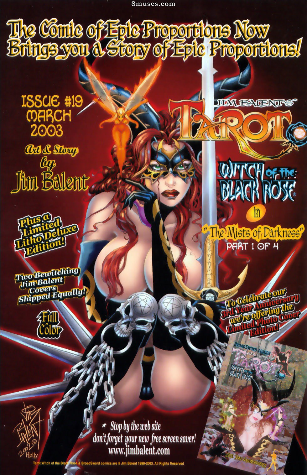 BroadSword Comics - Tarot - La sorcière de la rose noire 018 - Page 26