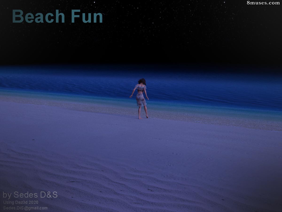 Beach Fun - No Text - Page 1