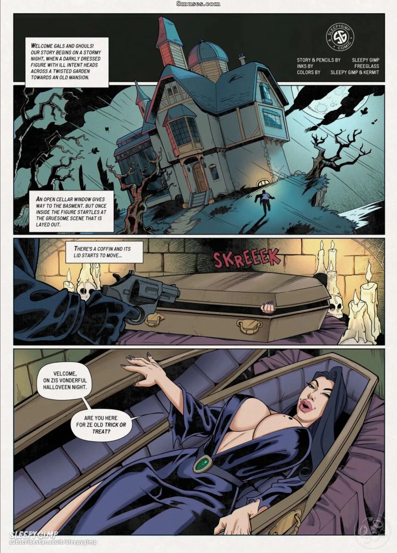 SleepyGimp - Brood of Evil - Page 1