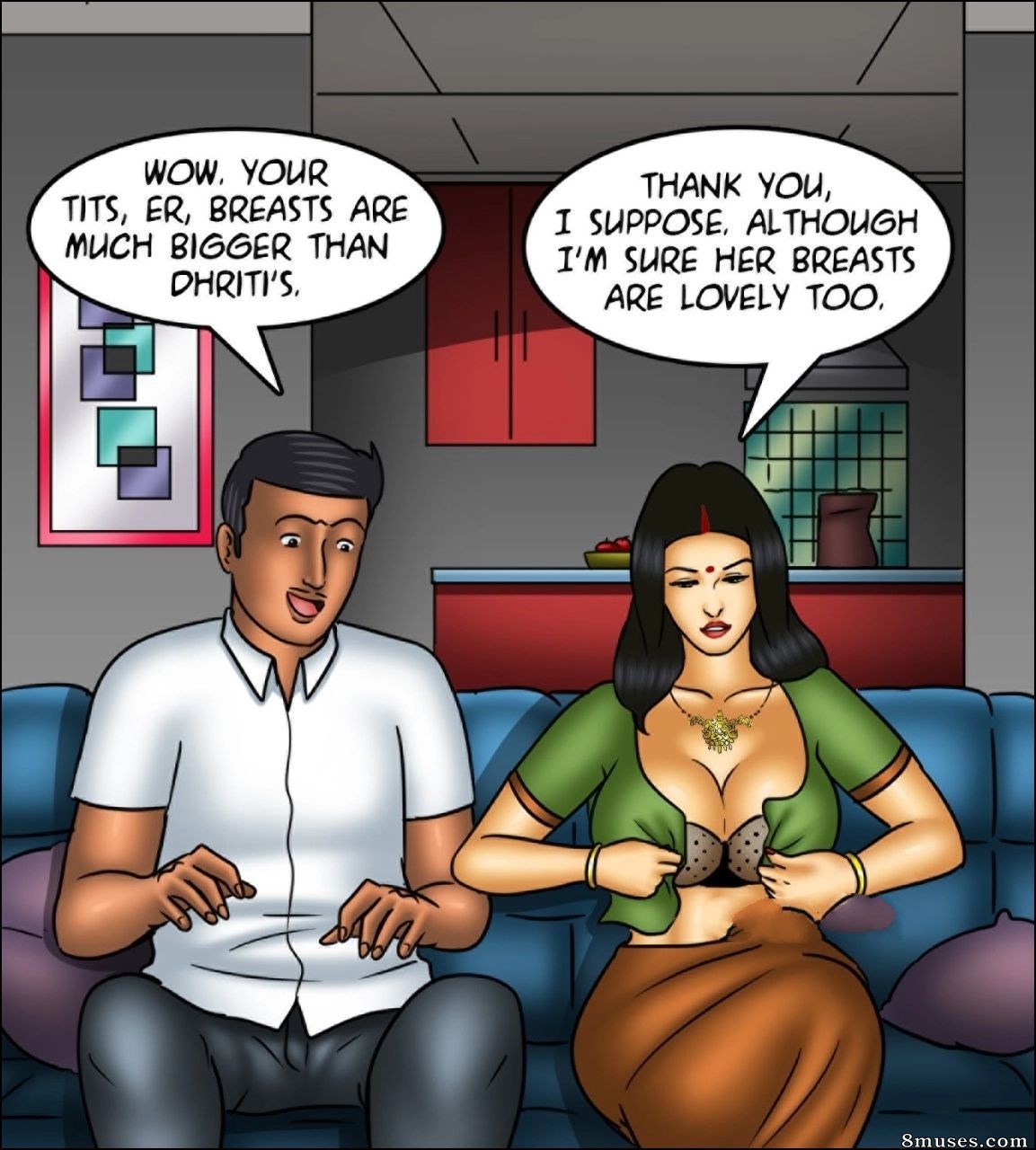 Kirtu.com Comics - Savita Bhabhi - Episode 153 - Lessons in Lovemaking - Page 55