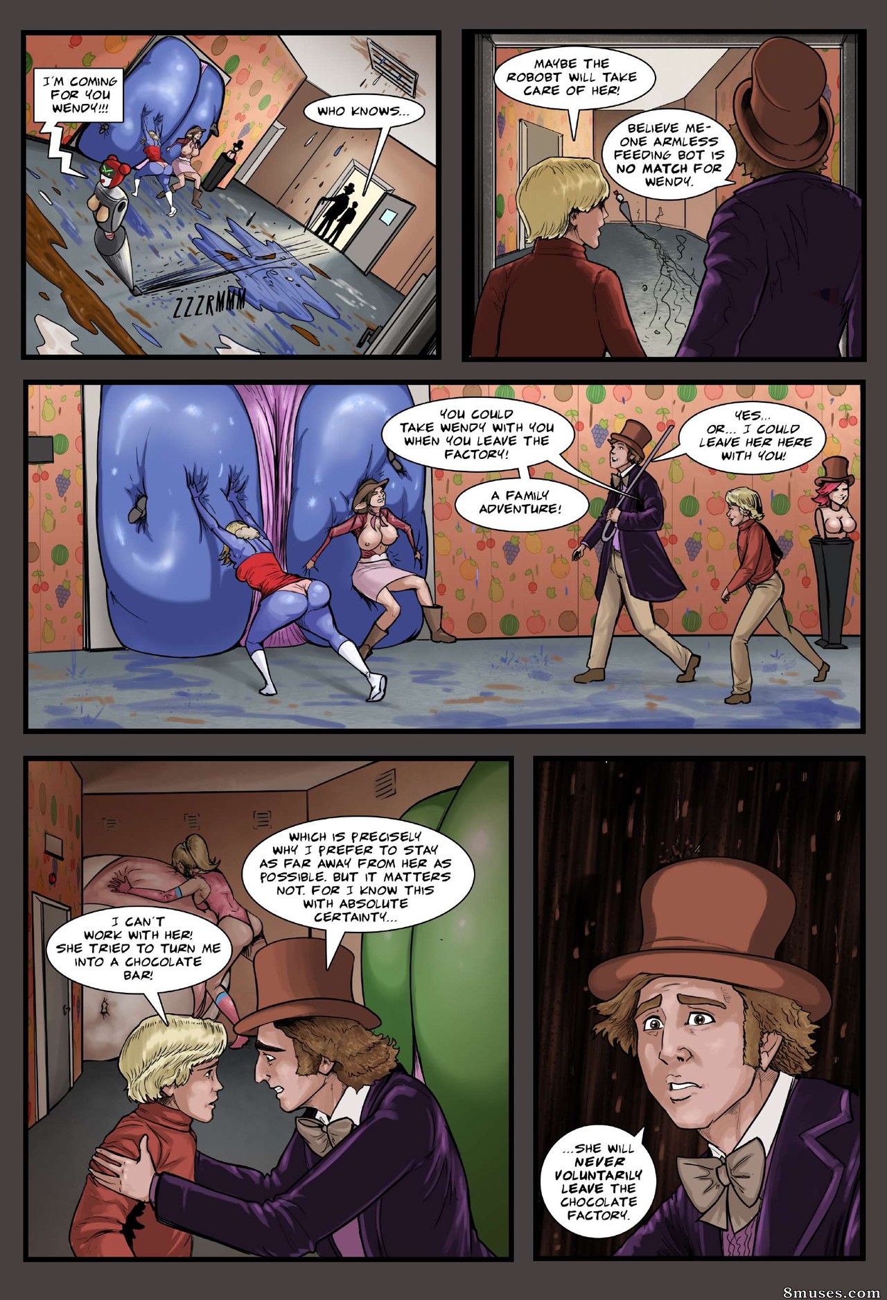 Wendy Wonka et l'usine de fétichisme du chocolat - Numéro 12 - Page 16