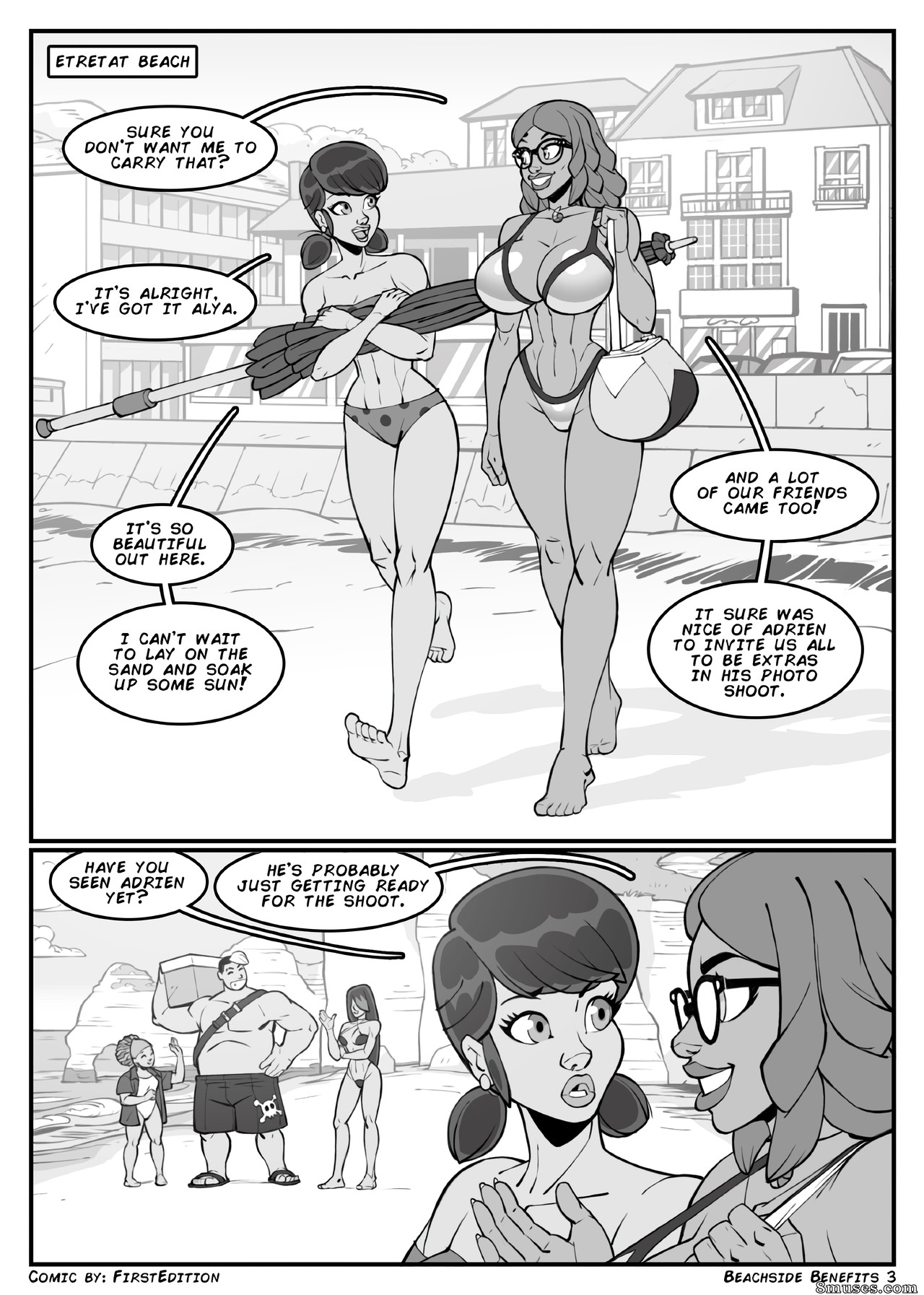 FirstEd - Rena Rouge - Beachside Benefits - Page 5