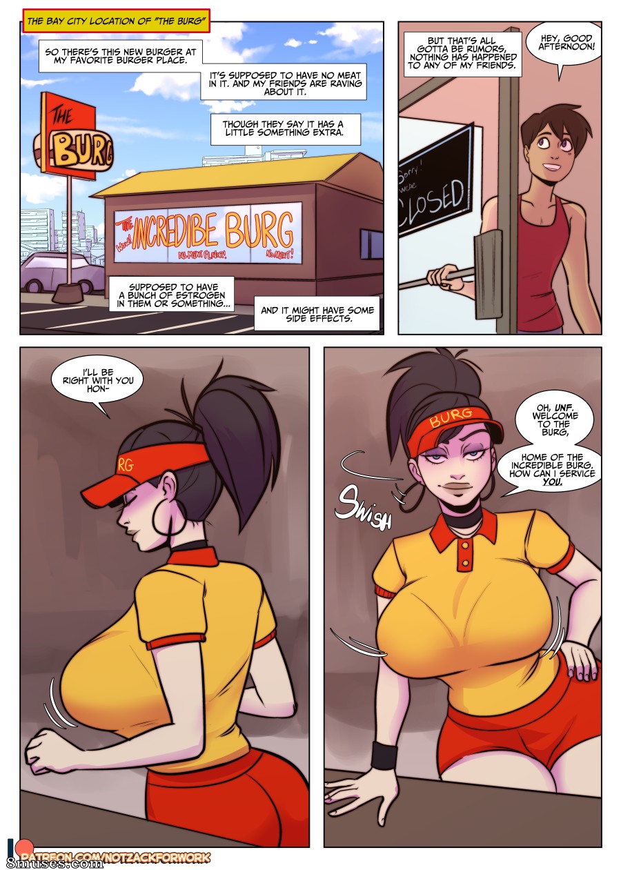 NotZackForWork Comics - El increíble BURG! - Página 2