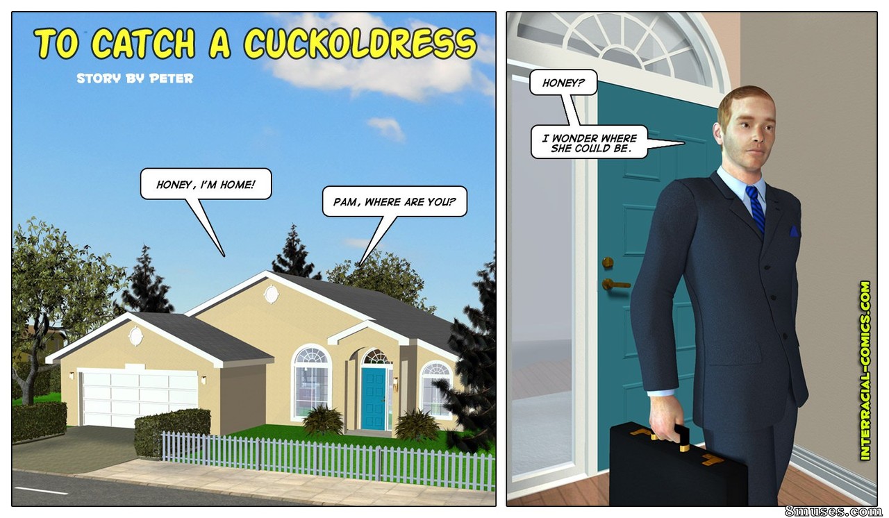 Interracial-Comics - To Catch a Cuckoldress - Page 1