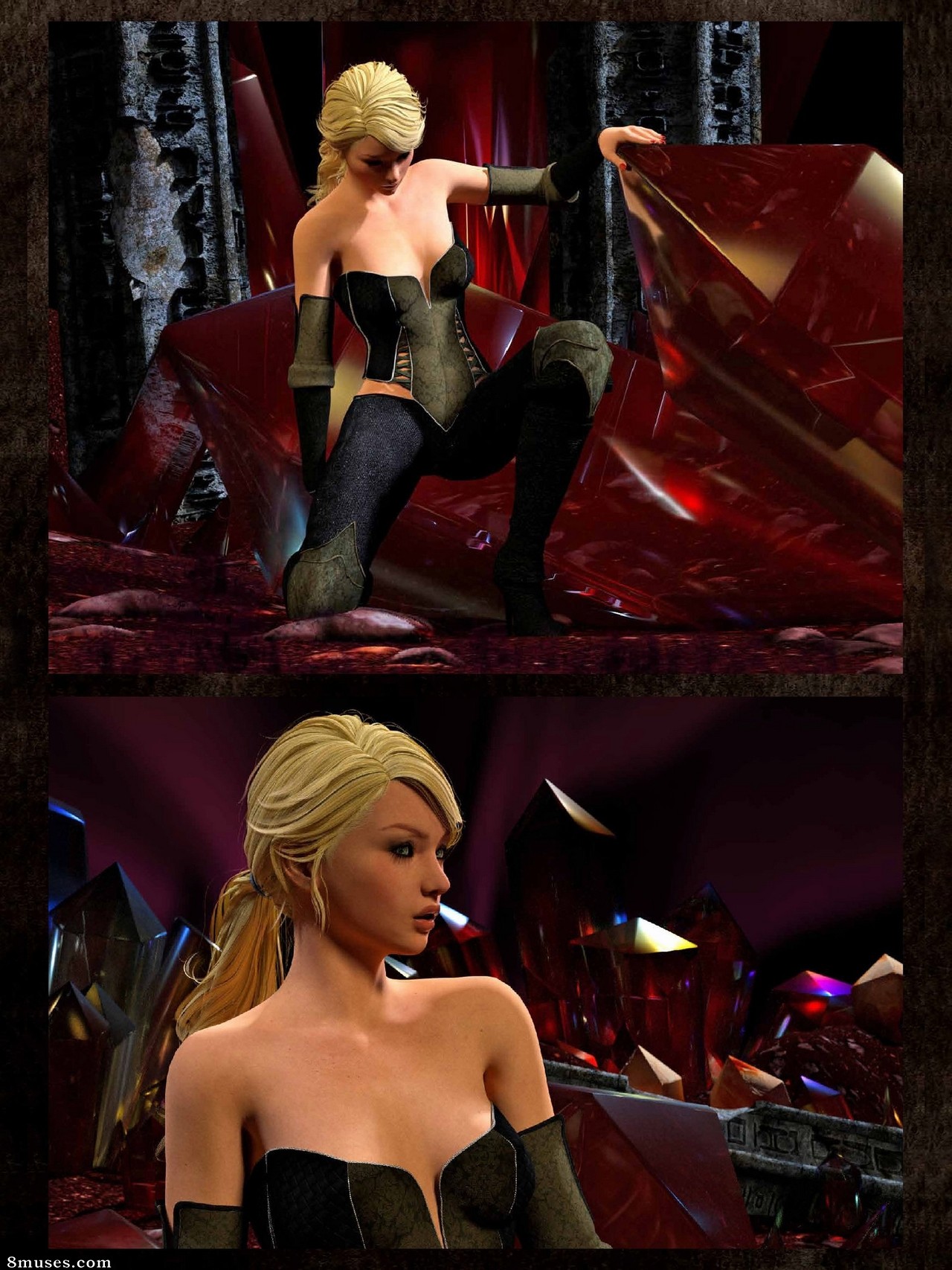 Knight Elayne - Mirror World - Bad Ending - Story - Page 5