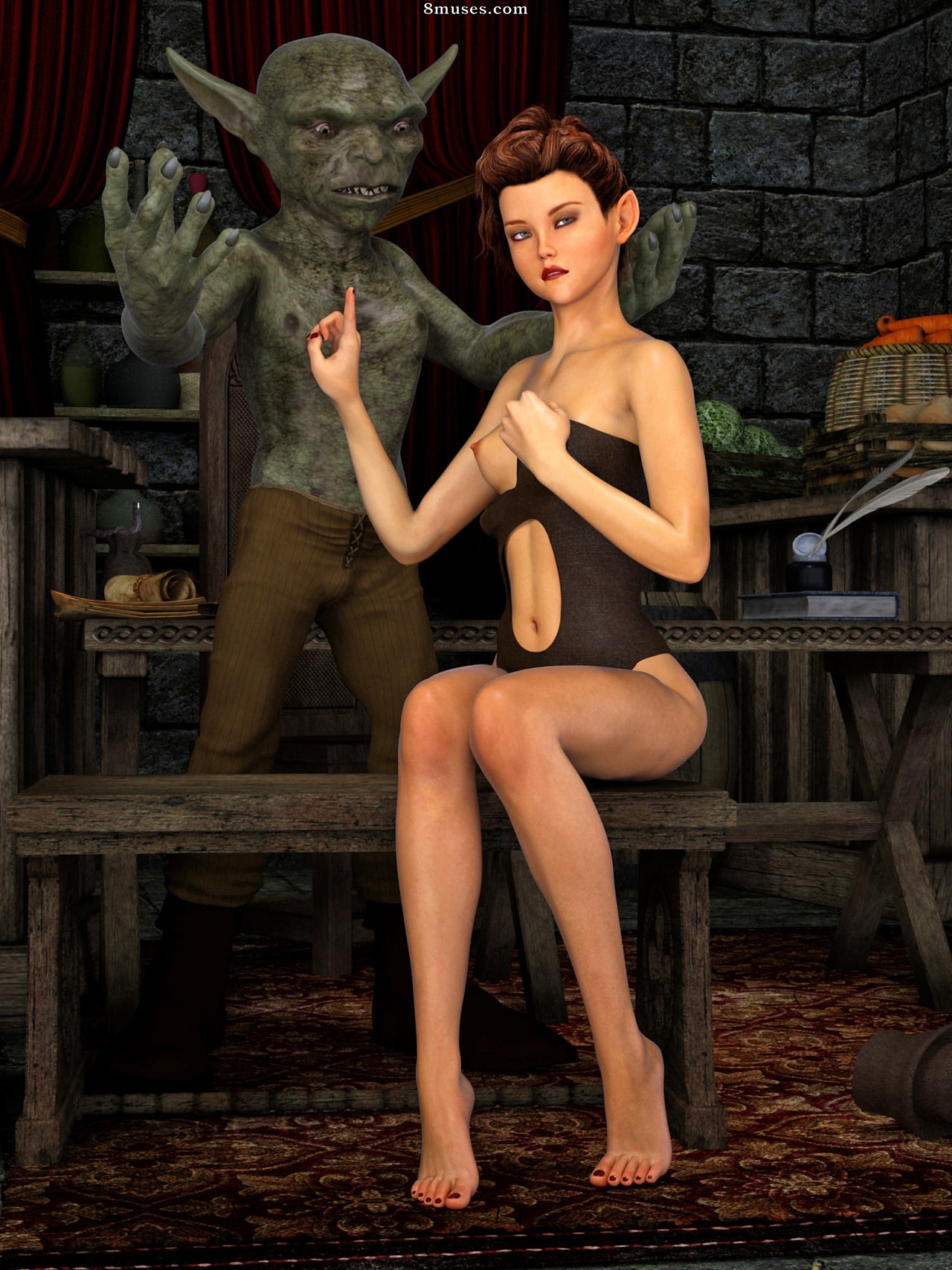 Hibbli3D - Thief Ezri - Nasty Deals - Page 21