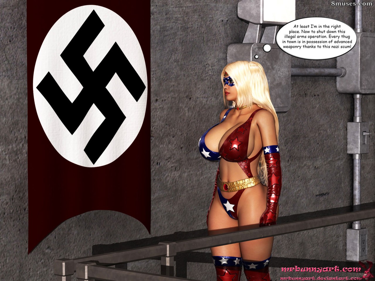 MrBunny Comics - Patriotica vs A Sindicato das Sombras - Prólogo - Página 10