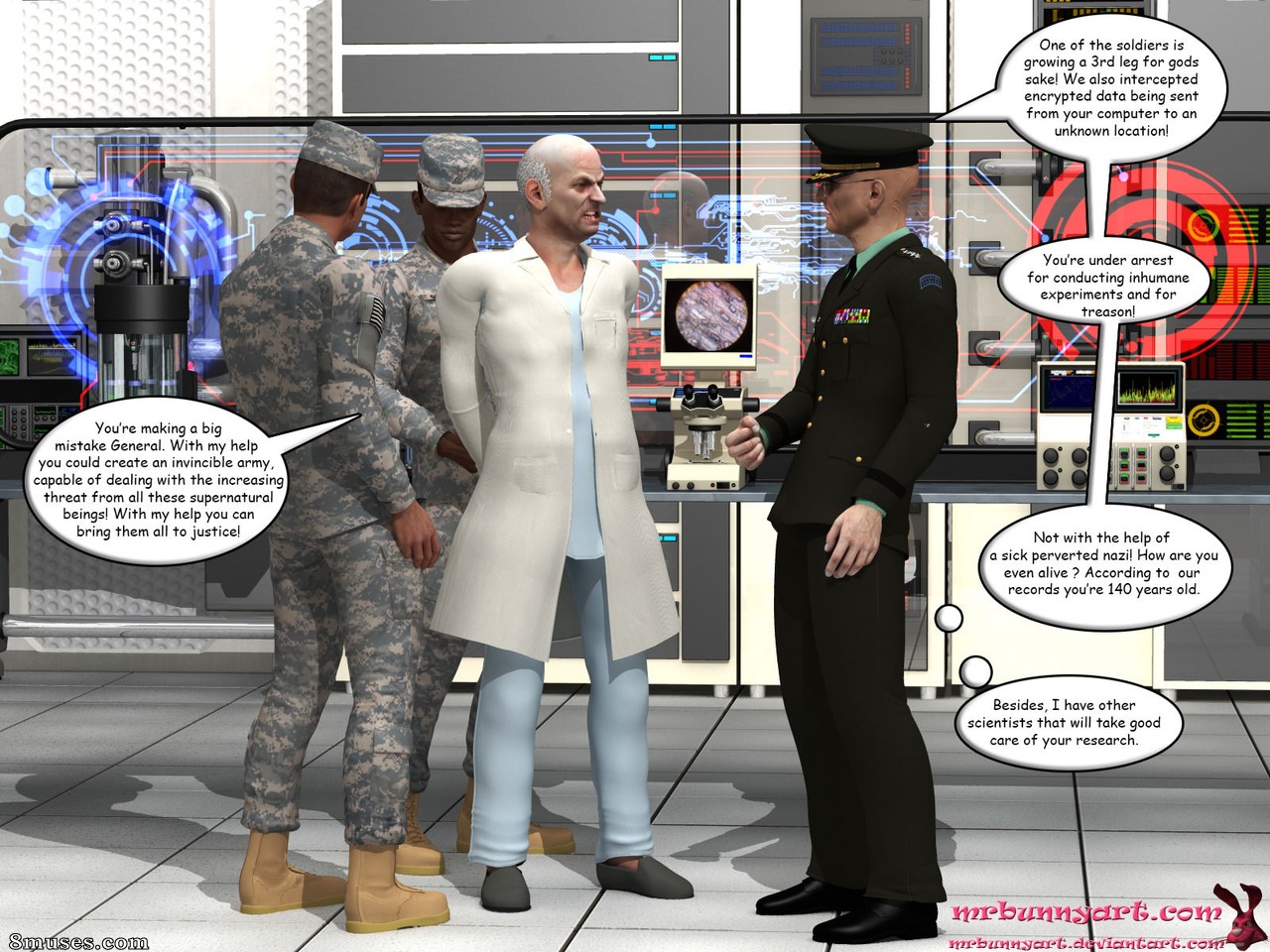 MrBunny Comics - Patriotica vs The Shadow Syndicate - Prologue - Page 42
